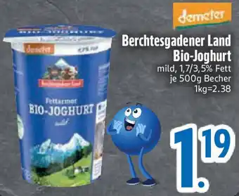 Edeka demeter Berchtesgadener Land Bio-Joghurt Angebot