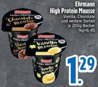 Edeka Ehrmann High Protein Mousse Angebot