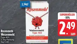 Edeka Rosenmehl Weizenmehl Angebot