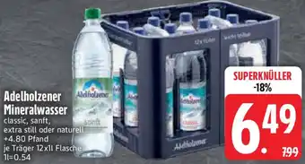 Edeka Adelholzener Mineralwasser Angebot