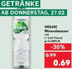 Kaufland VOLVIC Mineralwasser Angebot