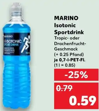 Kaufland MARINO Isotonic Sportdrink Angebot