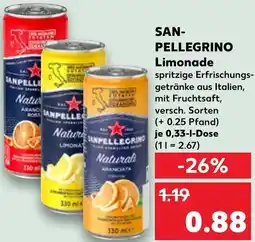 Kaufland SAN PELLEGRINO Limonade Angebot