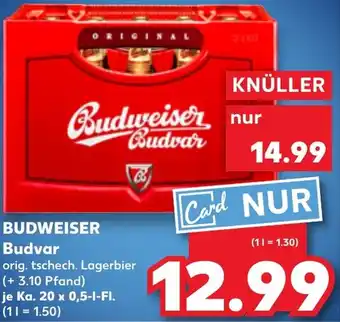 Kaufland BUDWEISER Budvar Angebot