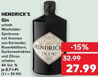 Kaufland HENDRICK'S Gin Angebot