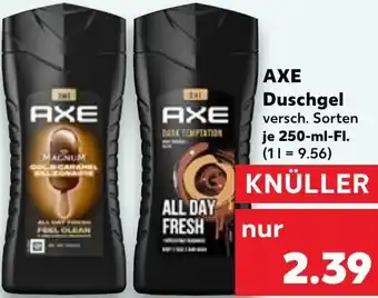 Kaufland AXE Duschgel Angebot