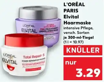 Kaufland L'ORÉAL PARIS Elvital Haarmaske Angebot