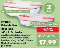 Kaufland PYREX Frischhaltedose-Set Cook & Heat Angebot