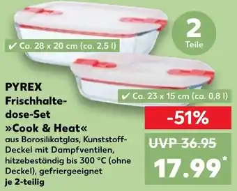 Kaufland PYREX Frischhaltedose-Set Cook & Heat Angebot