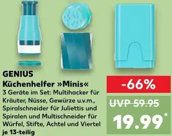 Kaufland GENIUS Küchenhelfer Minis Angebot