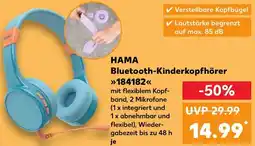 Kaufland HAMA Bluetooth-Kinderkopfhörer 184182 Angebot