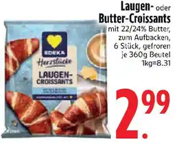 Edeka Laugen- oder Butter-Croissants Angebot