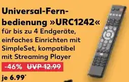 Kaufland Universal-Fernbedienung URC1242 Angebot