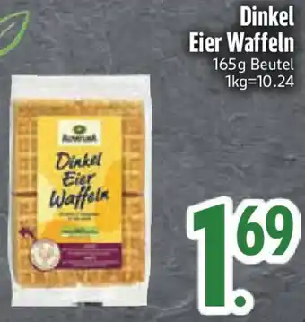 Edeka ALNATURA Dinkel Eier Waffeln Angebot