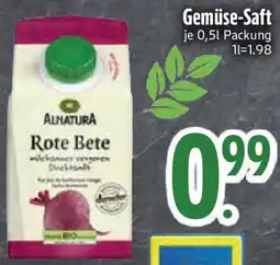 Edeka ALNATURA Gemüse-Saft Angebot