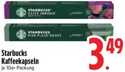 Edeka Starbucks Kaffeekapseln Angebot