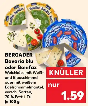 Kaufland BERGADER Bavaria blu oder Bonifaz Angebot