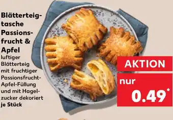 Kaufland Blätterteig- tasche Passions- frucht & Apfel Angebot