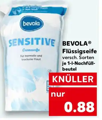 Kaufland BEVOLA Flüssigseife Angebot