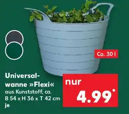 Kaufland Universal- wanne Flexi Angebot