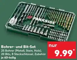 Kaufland PARKSIDE Bohrer- und Bit-Set Angebot