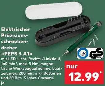 Kaufland PARKSIDE Elektrischer Präzisionsschraubendreher PEPS 3 A1 Angebot