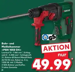 Kaufland PARKSIDE Bohr- und Meißelhammer PBH 1050 D4 Angebot