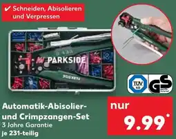 Kaufland PARKSIDE Automatik-Abisolier und Crimpzangen-Set Angebot