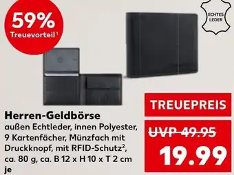 Kaufland Herren-Geldbörse Angebot