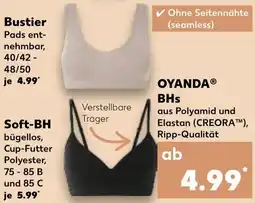 Kaufland OYANDA BHs Angebot