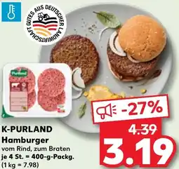 Kaufland K-PURLAND Hamburger Angebot