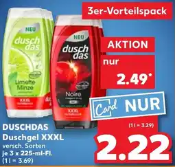 Kaufland DUSCHDAS Duschgel XXXL Angebot