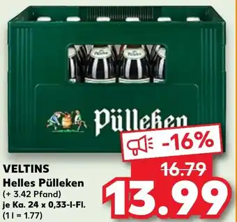 Kaufland VELTINS Helles Pülleken Angebot