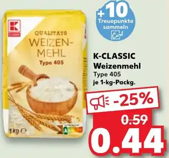 Kaufland K-CLASSIC Weizenmehl Angebot