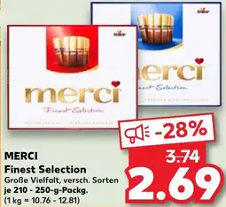 Kaufland MERCI Finest Selection Angebot