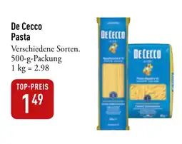 Galeria Markthalle De Cecco Pasta Angebot