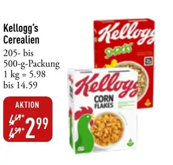 Galeria Markthalle Kellogg's Cerealien Angebot