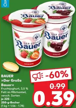 Kaufland BAUER Der Große Bauer Angebot