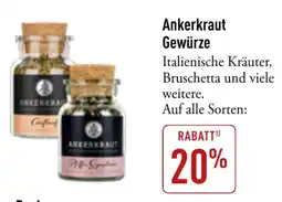 Galeria Markthalle Ankerkraut Gewürze Angebot