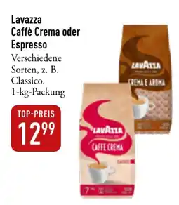 Galeria Markthalle Lavazza Caffè Crema oder Espresso Angebot