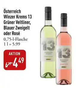 Galeria Markthalle Österreich Winzer Krems 13 Grüner Veltliner, Blauer Zweigelt oder Rosé Angebot