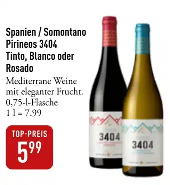 Galeria Markthalle Pirineos 3404 Tinto, Blanco oder Rosado Angebot