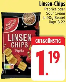 Edeka GUT&GÜNSTIG Linsen-Chips Angebot