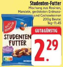 Edeka GUT&GÜNSTIG Studenten-Futter Angebot