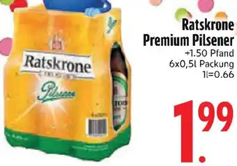 Edeka Ratskrone Premium Pilsener Angebot