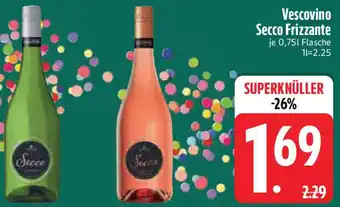 Edeka Vescovino Secco Frizzante Angebot