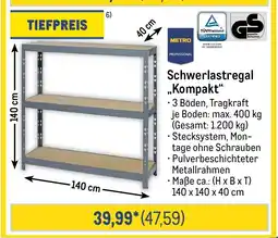 METRO METRO PROFESSIONAL Schwerlastregal „Kompakt“ Angebot