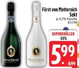 Edeka Fürst von Metternich Sekt Angebot