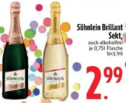 Edeka Söhnlein Brillant Sekt Angebot