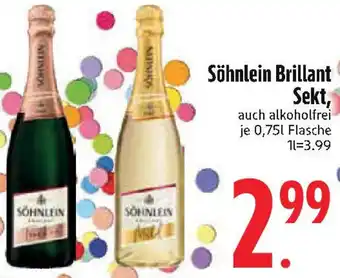 Edeka Söhnlein Brillant Sekt Angebot